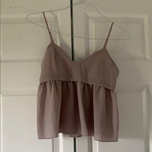 Urban Outfitters Dusty Lavender\Grey crop tank